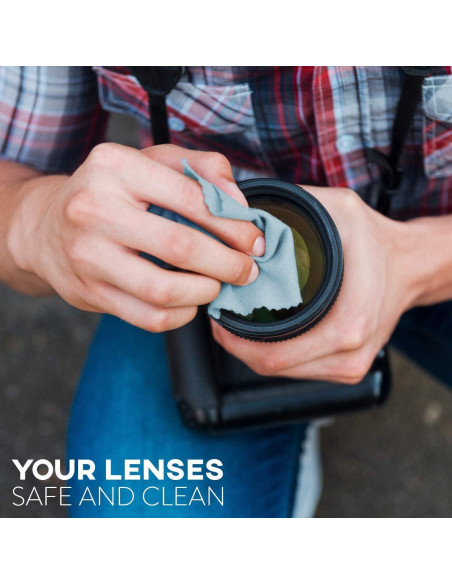 Paño de limpieza Care Touch - 12 paños microfibra 15x18 cm