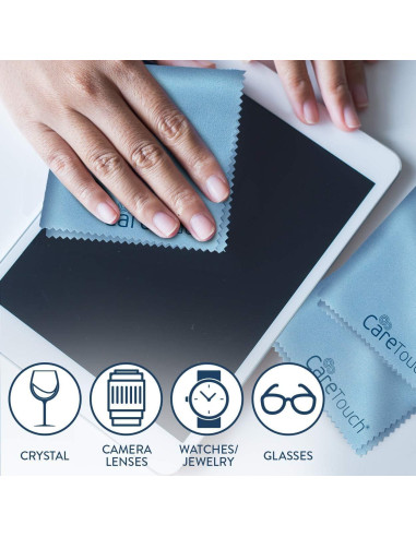 Paño de limpieza Care Touch - 12 paños microfibra 15x18 cm