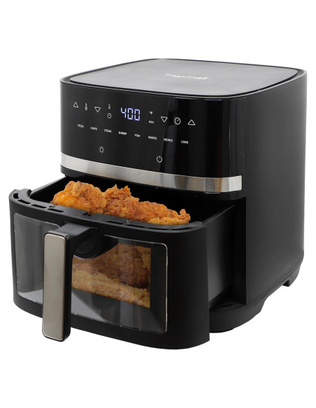 Freidora Digital MegaChef 8.5 Cuartos 1700W Temperatura Ajustable