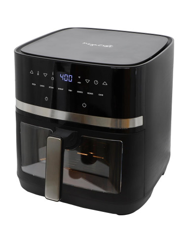 Freidora Digital MegaChef 8.5 Cuartos 1700W Temperatura Ajustable