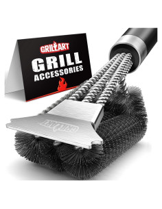 Cepillo y Raspador para Parrilla GRILLART BR-8529 43cm