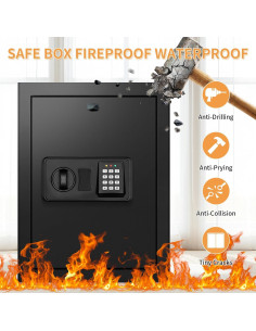 Caja Fuerte TOLEBLID 3 pies cúbicos a Prueba de Fuego y Agua 2