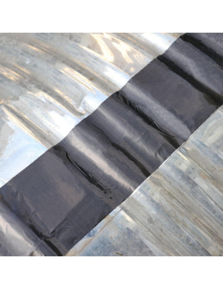 Cinta de Aluminio Negra BOMEI PACK 5 cm x 50 m para HVAC