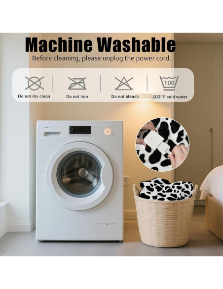 Manta Eléctrica Térmica Mrsenloi 140x84cm 6 Niveles Calor