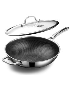 Wok Antiadherente DOTCLAD 30 cm Acero Inoxidable Inducción