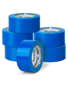 Cinta Adhesiva Azul Alta Resistencia Oleitodh 6 Rollos 5.08 cm x 164.59 m