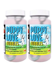 Burbujas de Amor para Perros - Aroma a Pastel de Manzana - 2x4oz