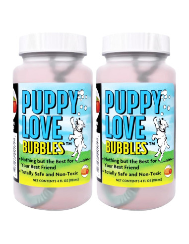 Burbujas de Amor para Perros - Aroma a Pastel de Manzana - 2x4oz