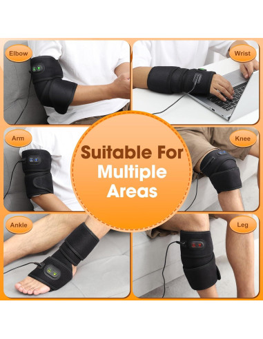 Almohadilla Calefactora GVMSOR para Muñeca y Codo 4 Niveles