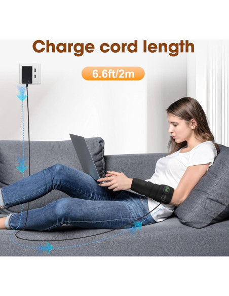 Almohadilla Calefactora GVMSOR para Muñeca y Codo 4 Niveles