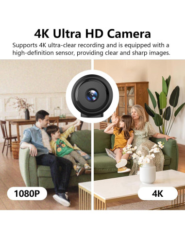 Cámara de Seguridad Inalámbrica Zongbi 1080p con App y Visión Nocturna