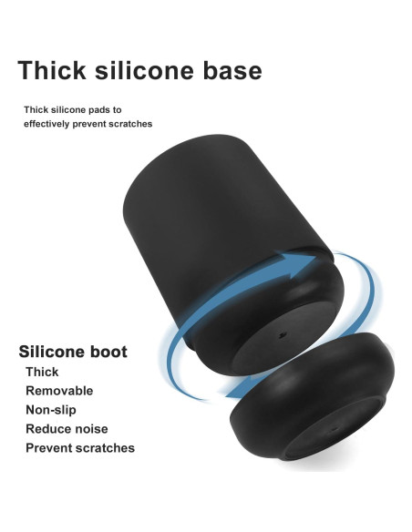 Soporte para Cepillos de Dientes GAHEFY Negro Mate Antideslizante