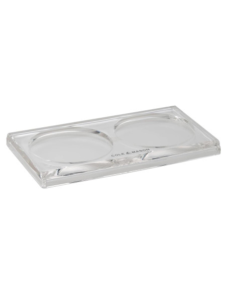 Bandeja Acrílica Cole & Mason para Molinillos de Sal y Pimienta