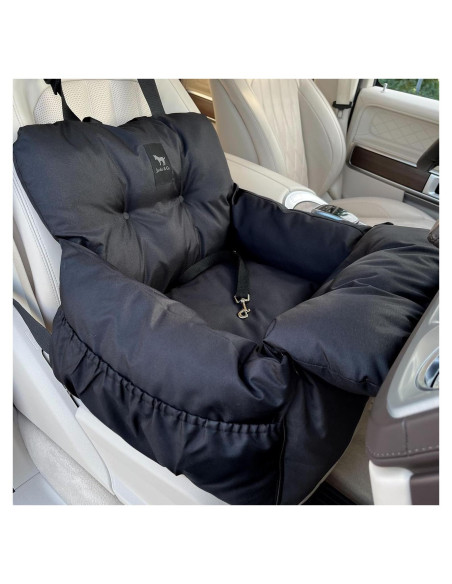 Asiento de Coche para Perros Jacko & Co - Negro Pequeño hasta 11.34 kg Asiento de Coche para Perros Jacko & Co - Negro Pequeño hasta 11.34 kg