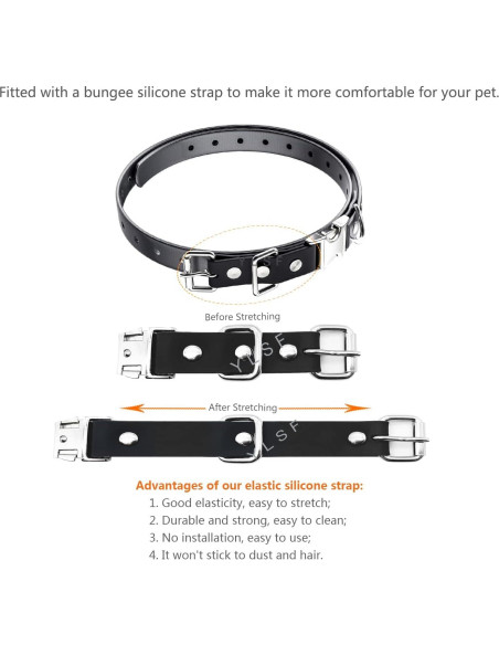 Correa de Perro Bungee YLSF Ajustable 1.9 cm Impermeable
