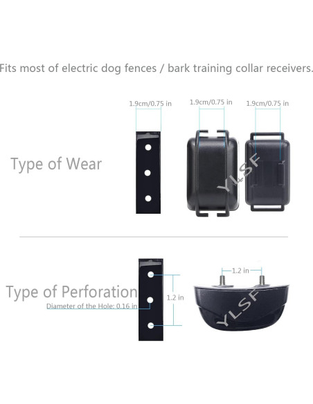 Correa de Perro Bungee YLSF Ajustable 1.9 cm Impermeable