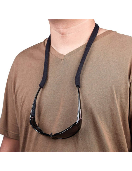 Correa para Gafas SHINKODA Ajustable 6 Piezas Negro