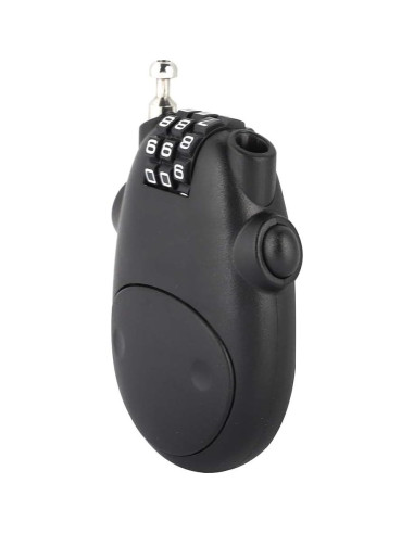 Candado de Combinación Diyeeni Negro 3 Dígitos Cable 80cm