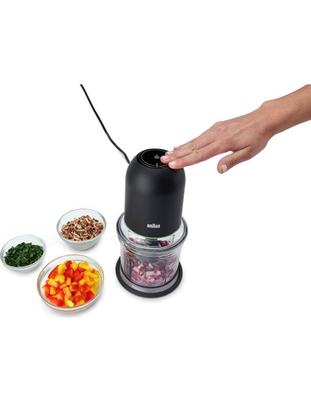 Procesador de Alimentos Braun EasyPrep 4 Tazas Negro