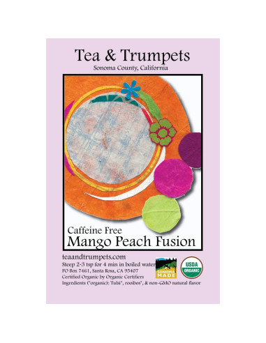 Té de Hierbas Orgánico USDA Mango y Durazno 113.4 g