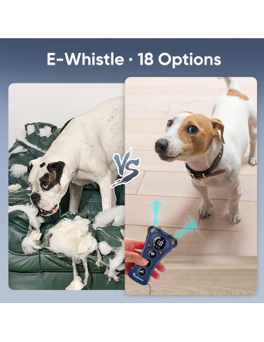 Entrenador Ultrasonido Ajustable PawBehave PB-CO8005 Azul