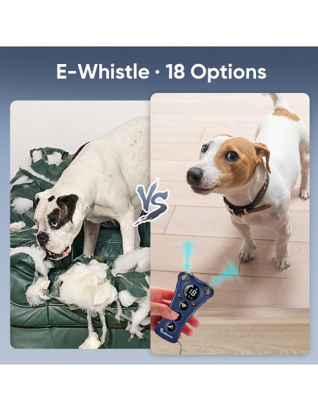 Entrenador Ultrasonido Ajustable PawBehave PB-CO8005 Azul