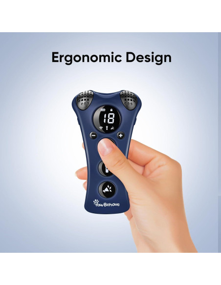Entrenador Ultrasonido Ajustable PawBehave PB-CO8005 Azul