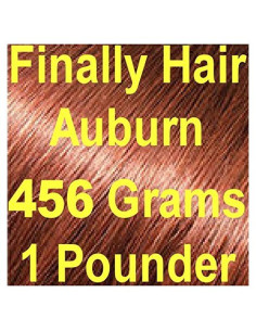 Fibra para Construcción de Cabello Finalmente 456g Castaño Claro