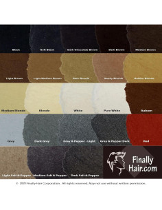 Fibra para Construcción de Cabello Finalmente 456g Castaño Claro 2