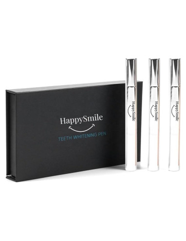 Conjunto de 3 Bolígrafos Blanqueadores HappySmile Premium