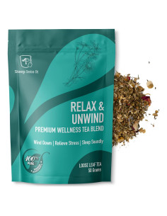 Té de Manzanilla Orgánico Steep Into It 48g - Relajante y Calmante