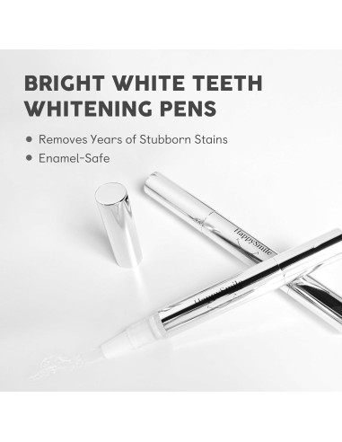 Conjunto de 3 Bolígrafos Blanqueadores HappySmile Premium