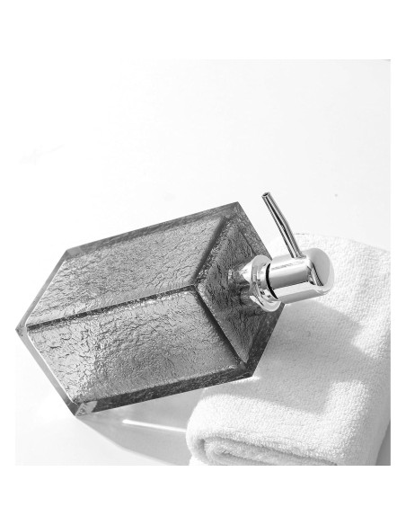 Juego de Accesorios de Baño Haocoott 4 Piezas Gris Resina