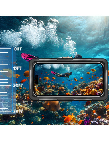 Funda impermeable para buceo GYEFECVD para iPhone y Galaxy