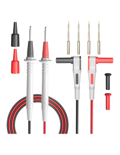 Kit de Cables de Prueba para Multímetro Goupchn 1.5m Silicona