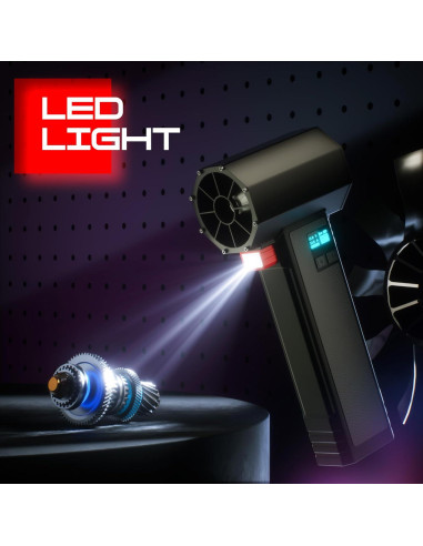 Secador Turbo Inalámbrico Turbozap TF64 750W 1.31kg