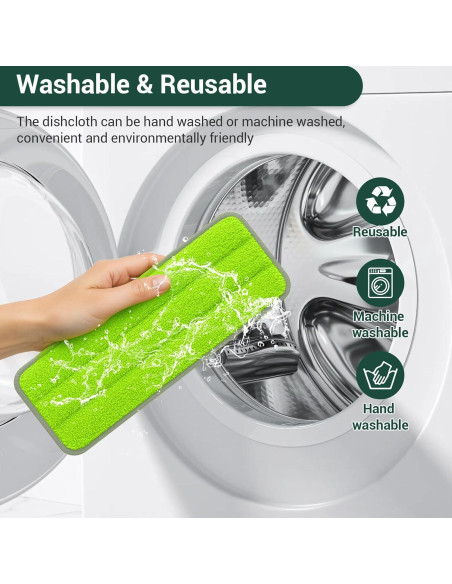 10 Almohadillas de Reemplazo para Mopa Libman 33x12.45cm