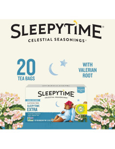 Té de hierbas Sleepytime Extra Celestial Seasonings 20 bolsas 2