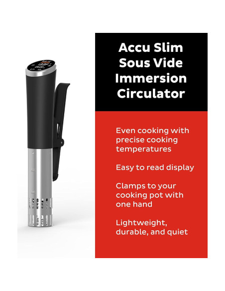 Circulador Sous Vide Instant Pot Accu Slim 800W Impermeable