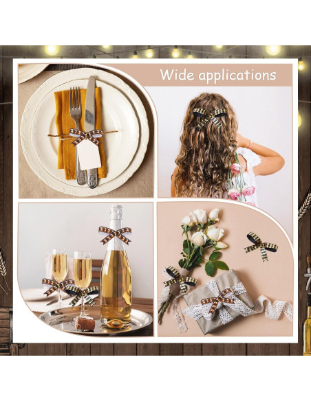 4 Rollos de Cinta Cheerupp Negro y Dorado para Manualidades