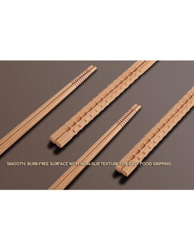 Palillos de Cocina Extra Largos Donxote 42 cm Antideslizantes