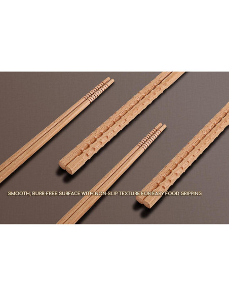 Palillos de Cocina Extra Largos Donxote 42 cm Antideslizantes