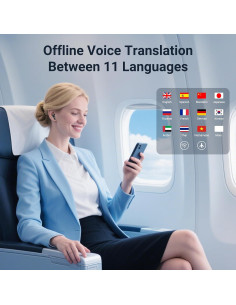 Auriculares Traductores AI Anfier M3 - Traducción 144 Idiomas 2