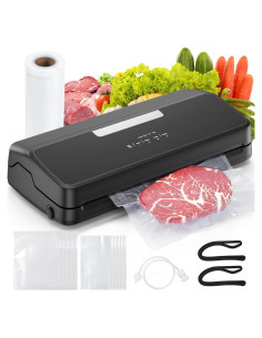 Máquina Selladora al Vacío SANBORA QH-25 7 en 1 con Cortador