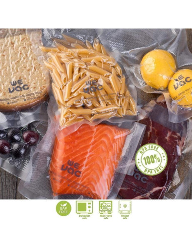 Bolsas de Sellado al Vacío Wevac 100 Quart 20x30 cm Grado Comercial