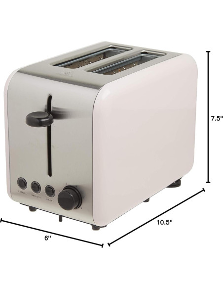 Tostadora de 2 Rebanadas Kate Spade New York Rosa 900W Tostadora de 2 Rebanadas Kate Spade New York Rosa 900W