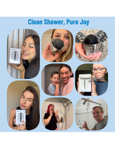 Filtro de Ducha Wheelton BLACKDIAMOND - Carbono Activado 0.32kg