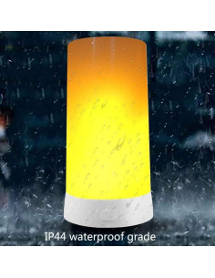 Lámpara LED Efecto Llama Bolanwich, Recargable USB, 4 Modos 2