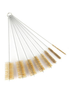 Juego de cepillos de limpieza Ctsyuqoo 8 piezas 40 cm latón