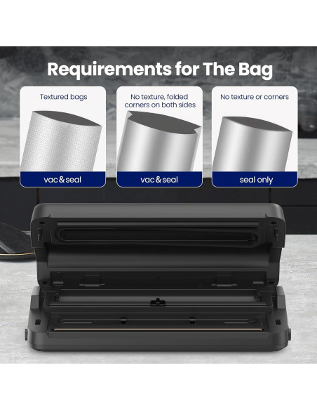 Máquina Selladora al Vacío SANBORA QH-25 7 en 1 con Cortador